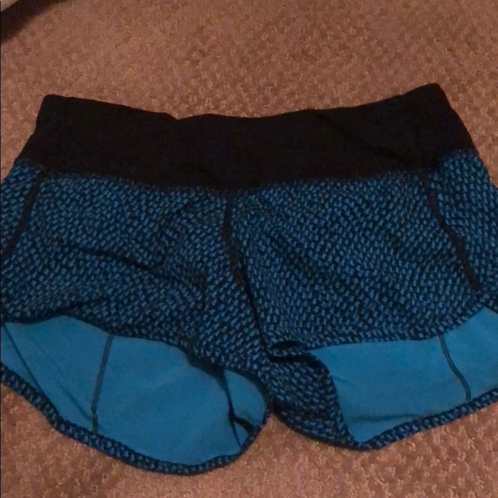 Blue lulu shorts